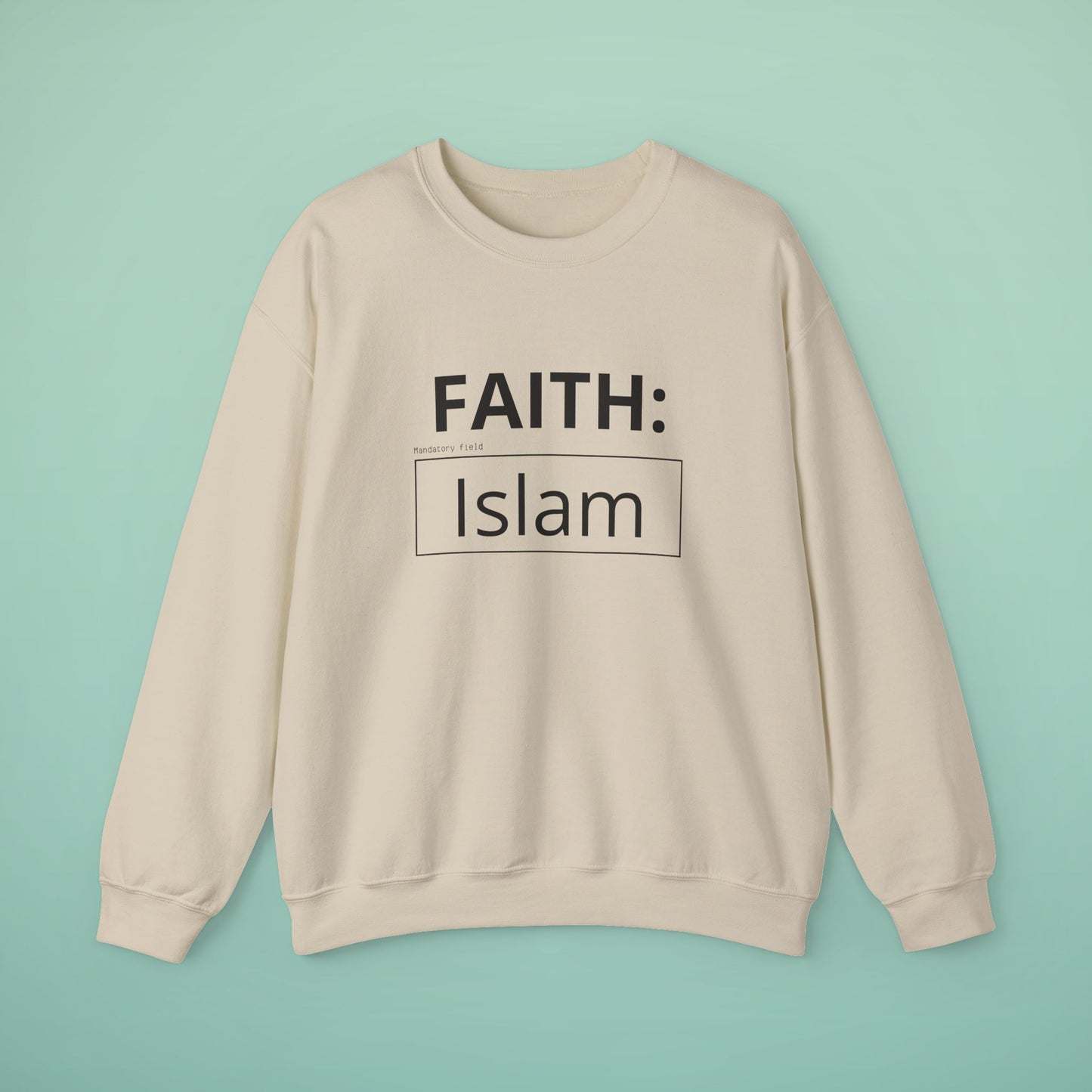 Faith Sweatshirt | Spiritual Comfort & Modest Islamic Streetwear