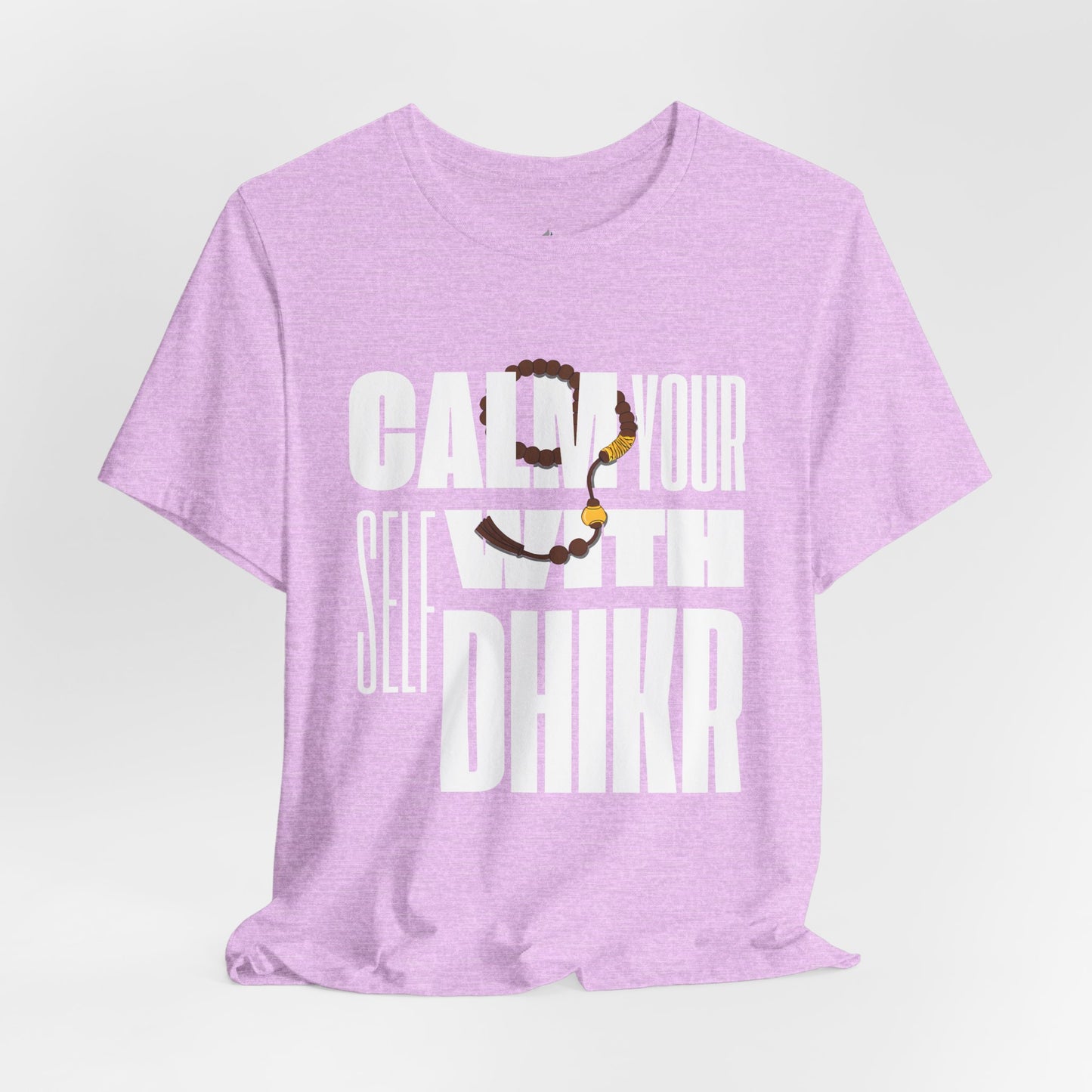 Calm Yourself With Dhikr T-Shirt | Faith-Inspired Islamic Streetwear