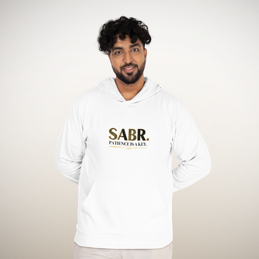 “Sabr (Patience)” Fleece Hoodie – Islamic Streetwear Unisex