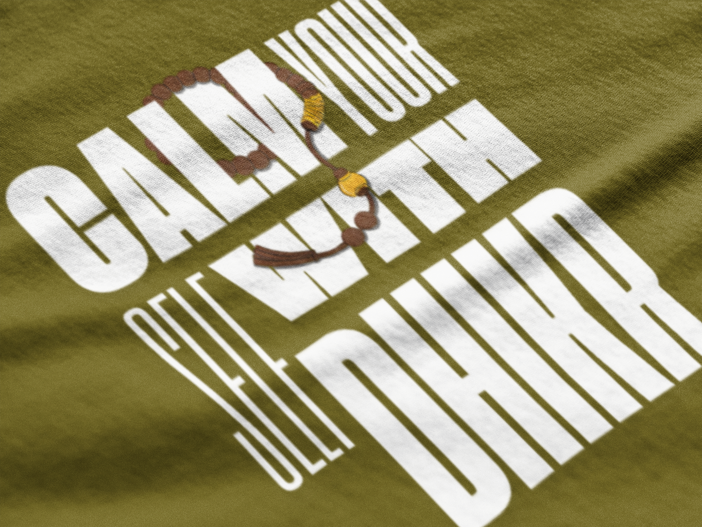 Calm Yourself With Dhikr Hoodie | Faith-Inspired Modest Streetwear