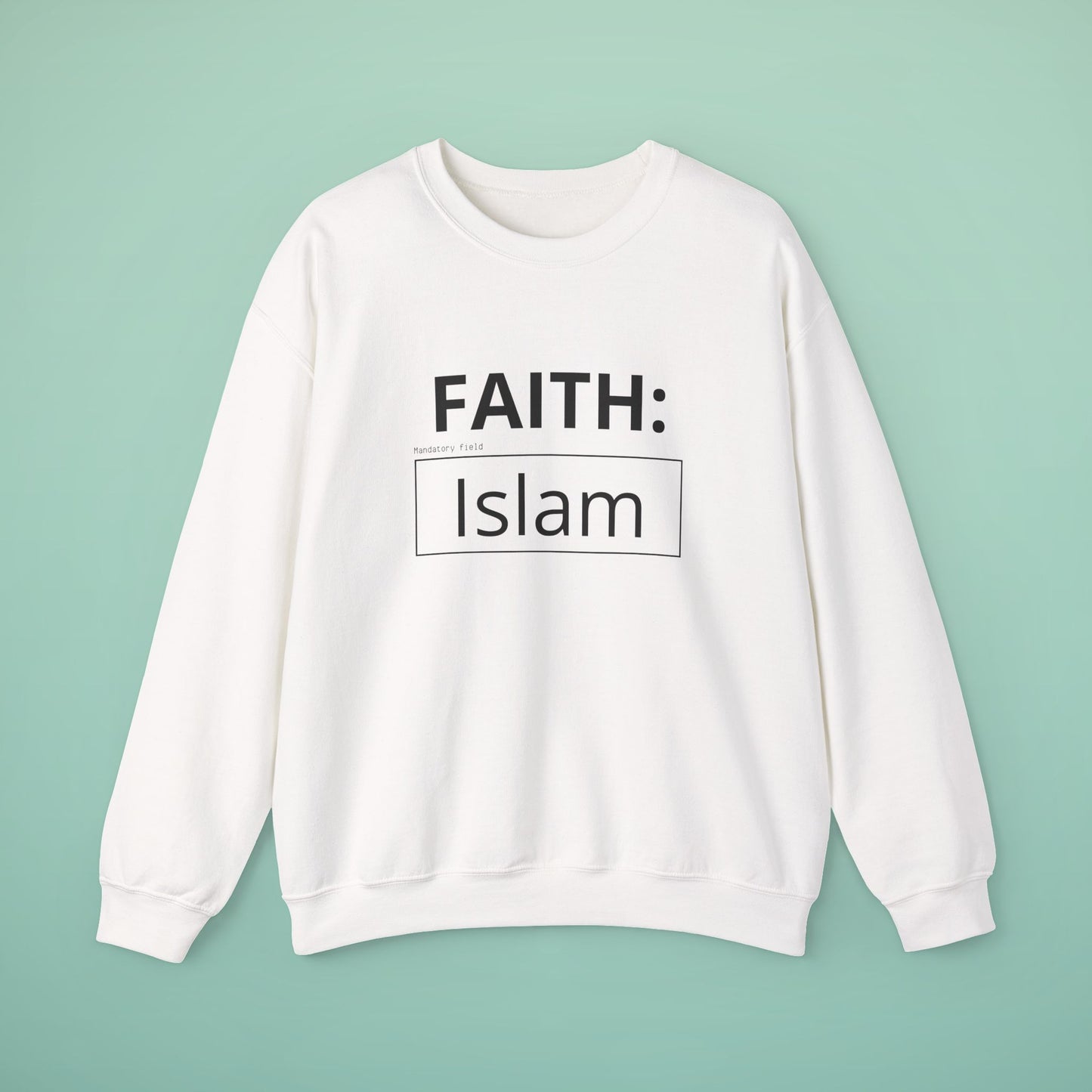 Faith Sweatshirt | Spiritual Comfort & Modest Islamic Streetwear