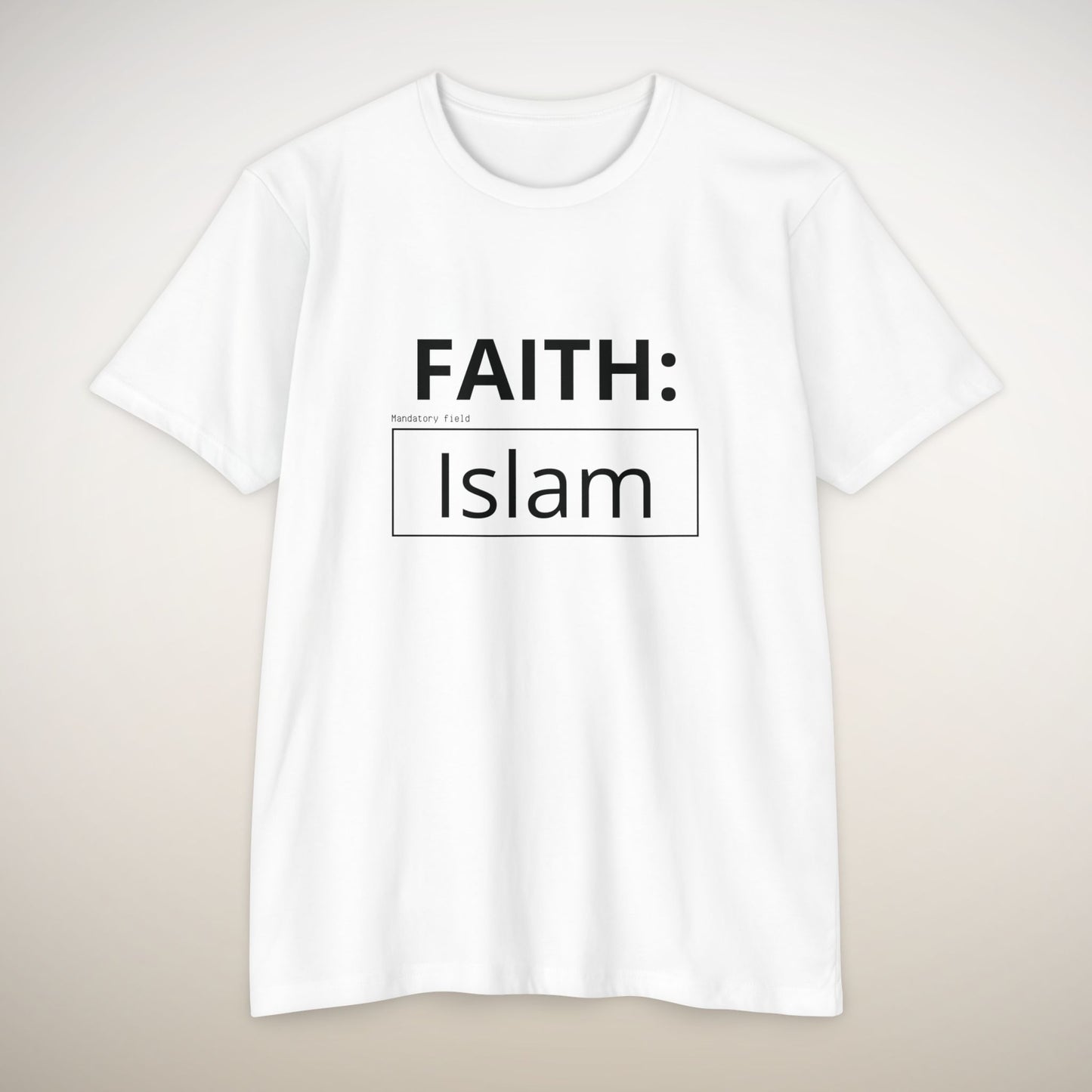 Islam Faith Unisex T-Shirt | Spiritual Expression & Modest Streetwear