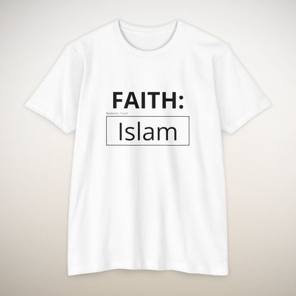 Islam Faith Unisex T-Shirt | Spiritual Expression & Modest Streetwear