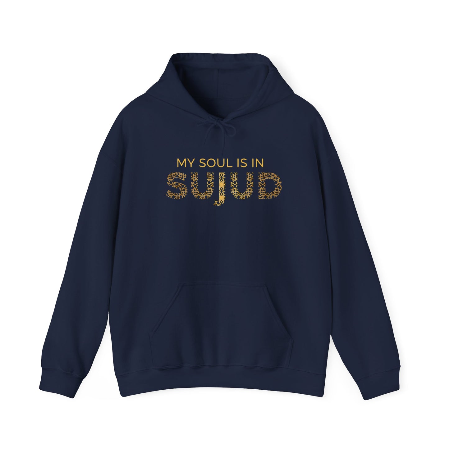 My Soul Is in Sujud” Hoodie – Islamic Streetwear Unisex Pullover