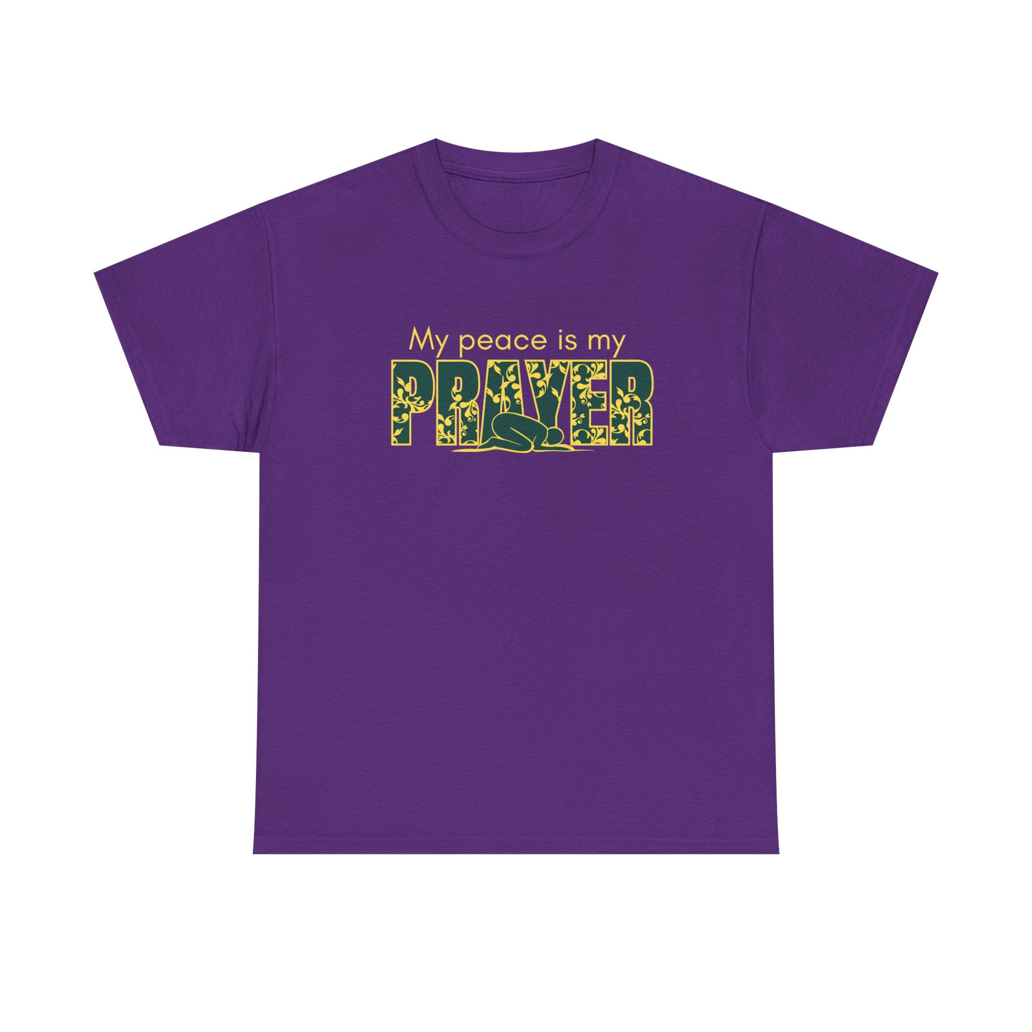 Islamic Peace Prayer Unisex Tee - Ideal for New Muslims, Eid, and Ramadan