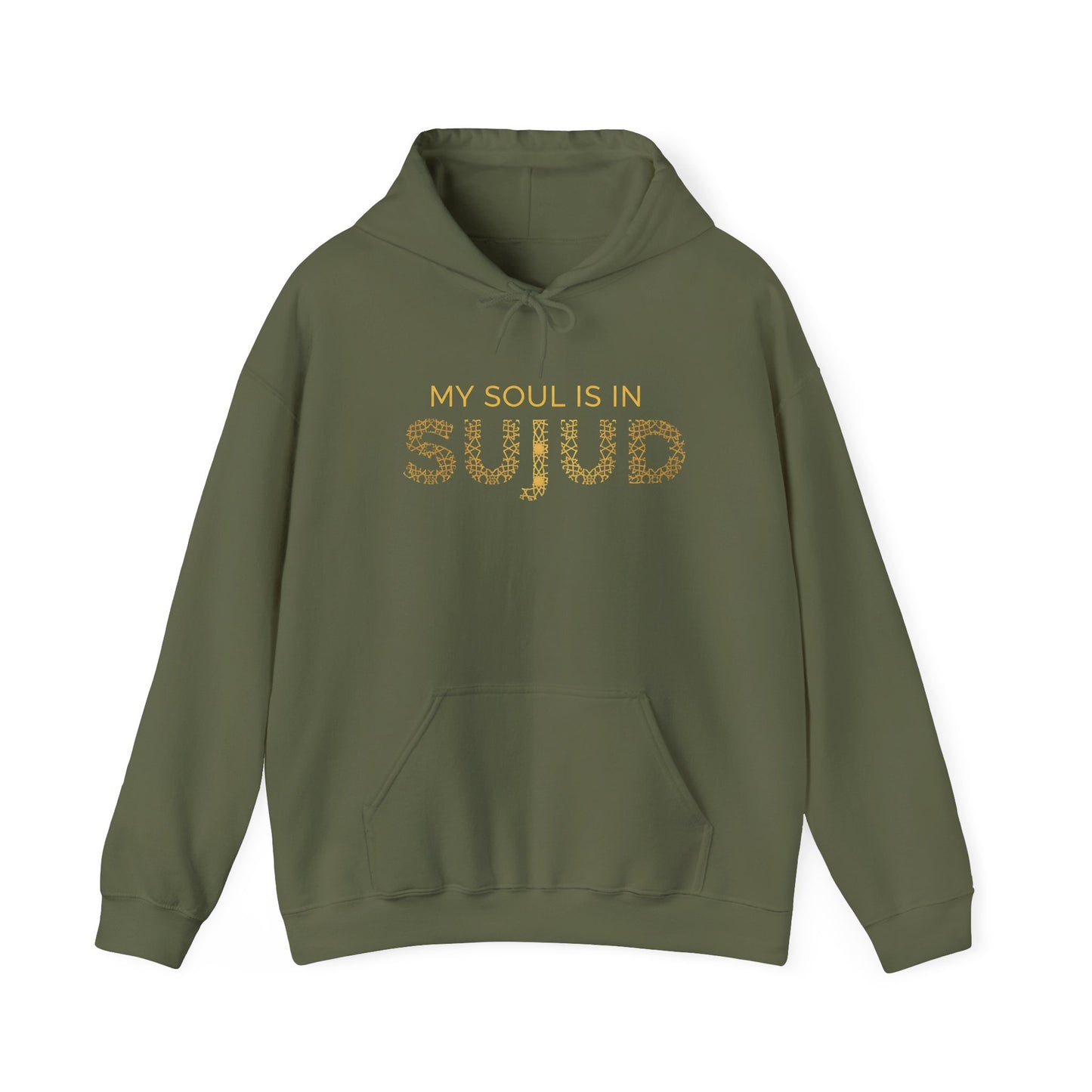 My Soul Is in Sujud” Hoodie – Islamic Streetwear Unisex Pullover