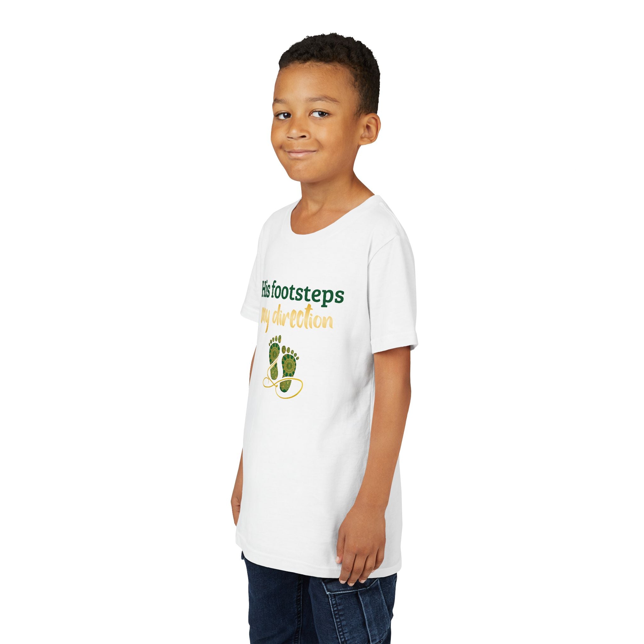 Youth Tee Islam Design for Kids, For his proud father Ideal for Gift special Ramadan and Eid