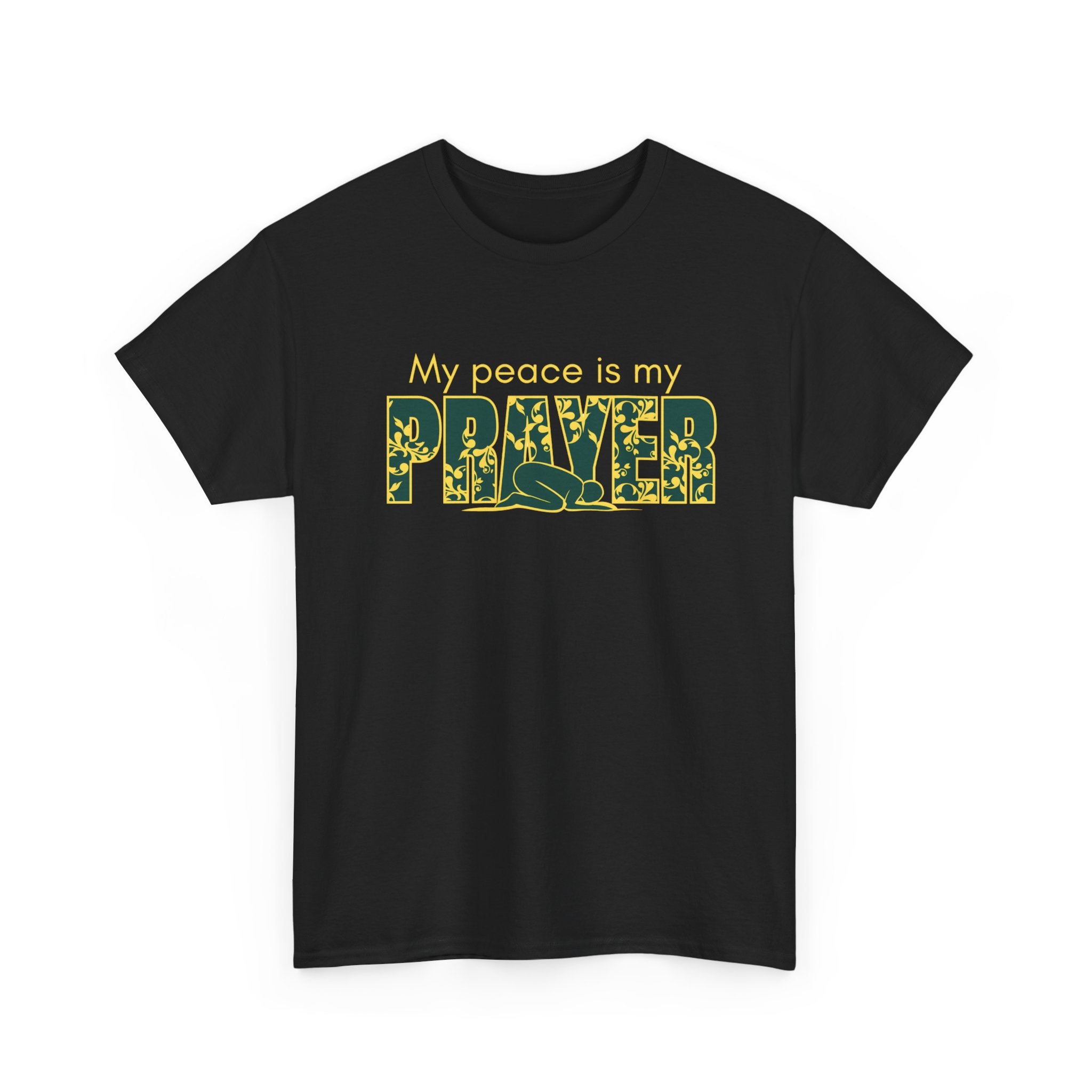 Islamic Peace Prayer Unisex Tee - Ideal for New Muslims, Eid, and Ramadan