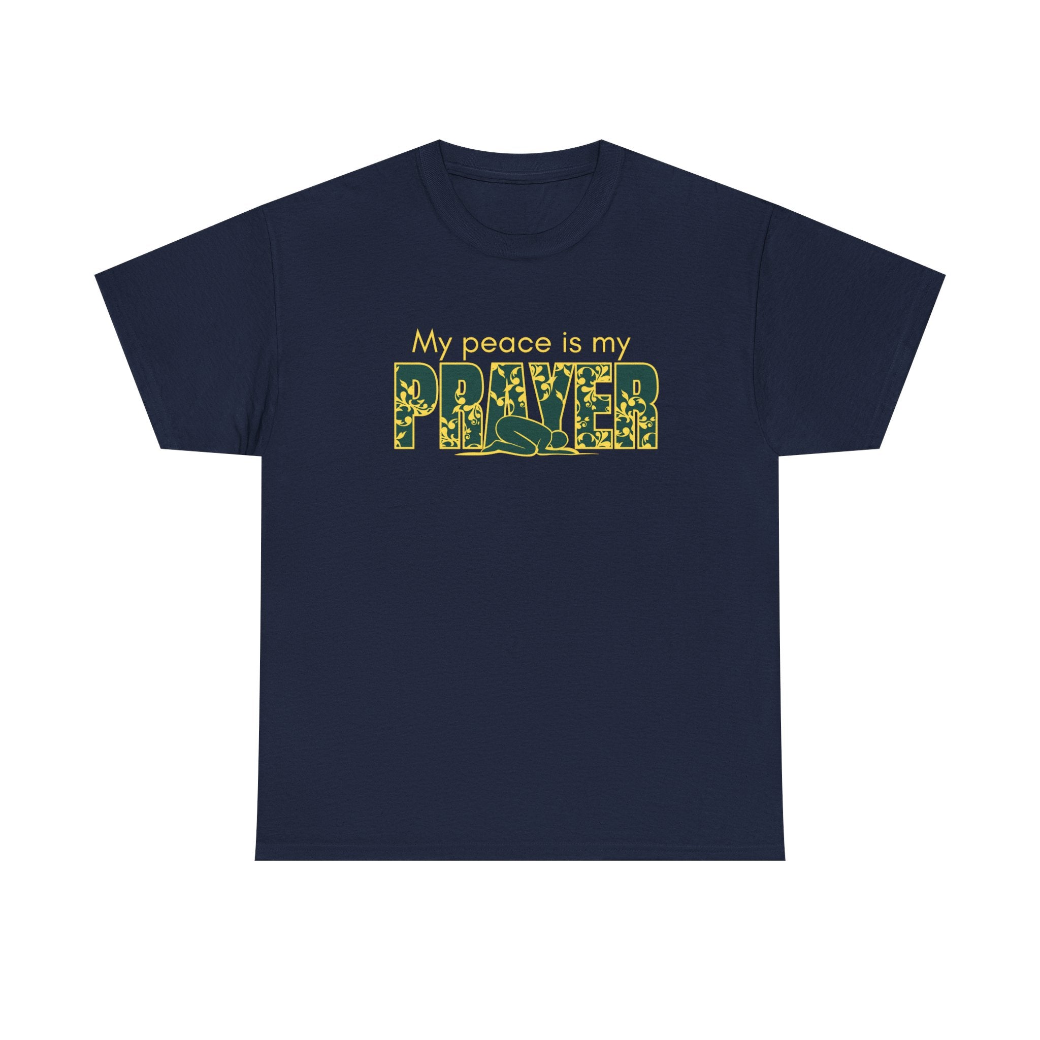 Islamic Peace Prayer Unisex Tee - Ideal for New Muslims, Eid, and Ramadan