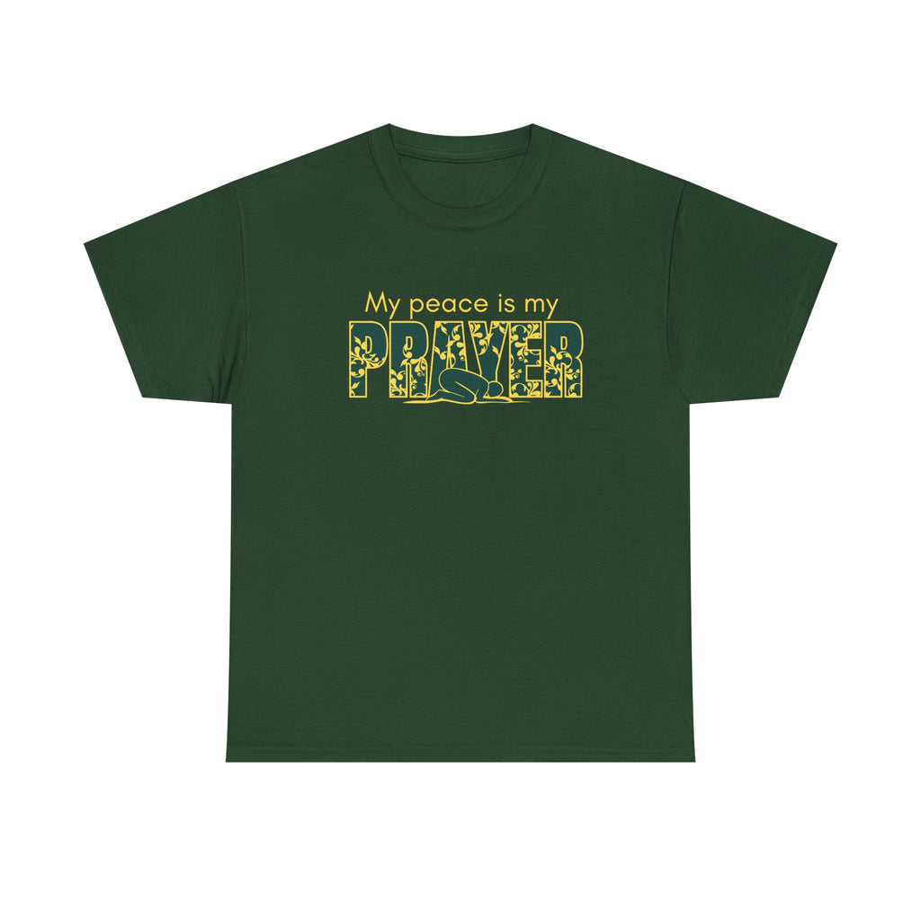 Islamic Peace Prayer Unisex Tee - Ideal for New Muslims, Eid, and Ramadan