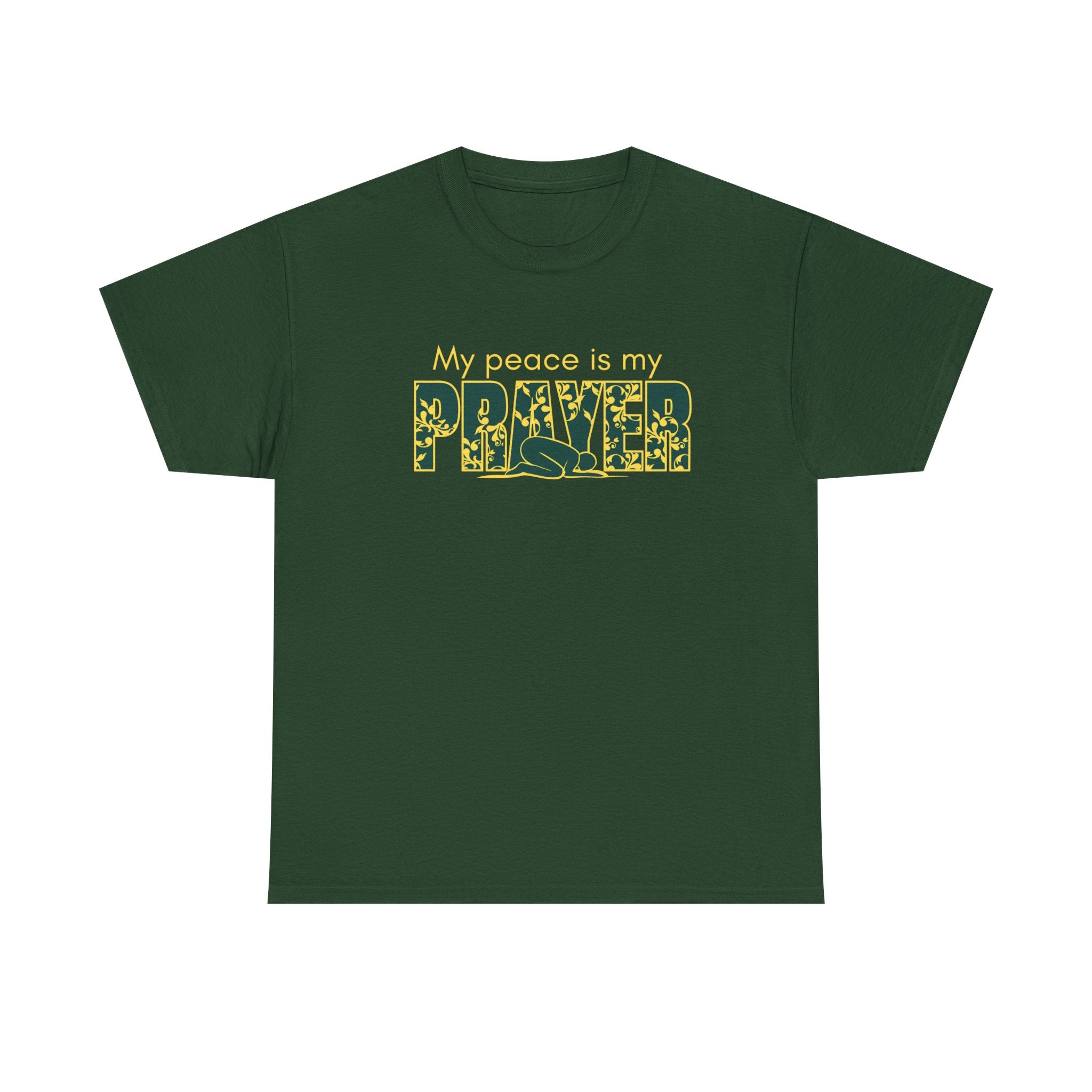 Islamic Peace Prayer Unisex Tee - Ideal for New Muslims, Eid, and Ramadan