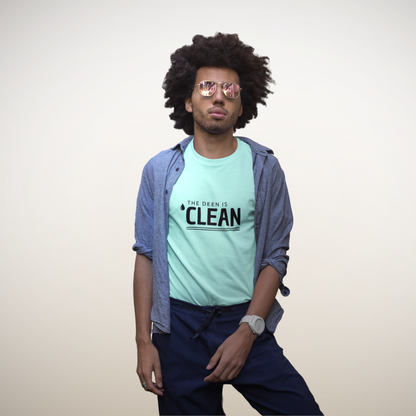 The Deen is Clean T-Shirt – Islamic Streetwear Inspirational Tee