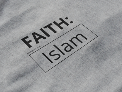 Islam Faith Unisex T-Shirt | Spiritual Expression & Modest Streetwear