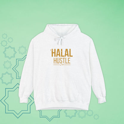 “Halal Hustle” Hoodie – Islamic Streetwear for Ambitious Dreamers