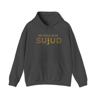 My Soul Is in Sujud” Hoodie – Islamic Streetwear Unisex Pullover