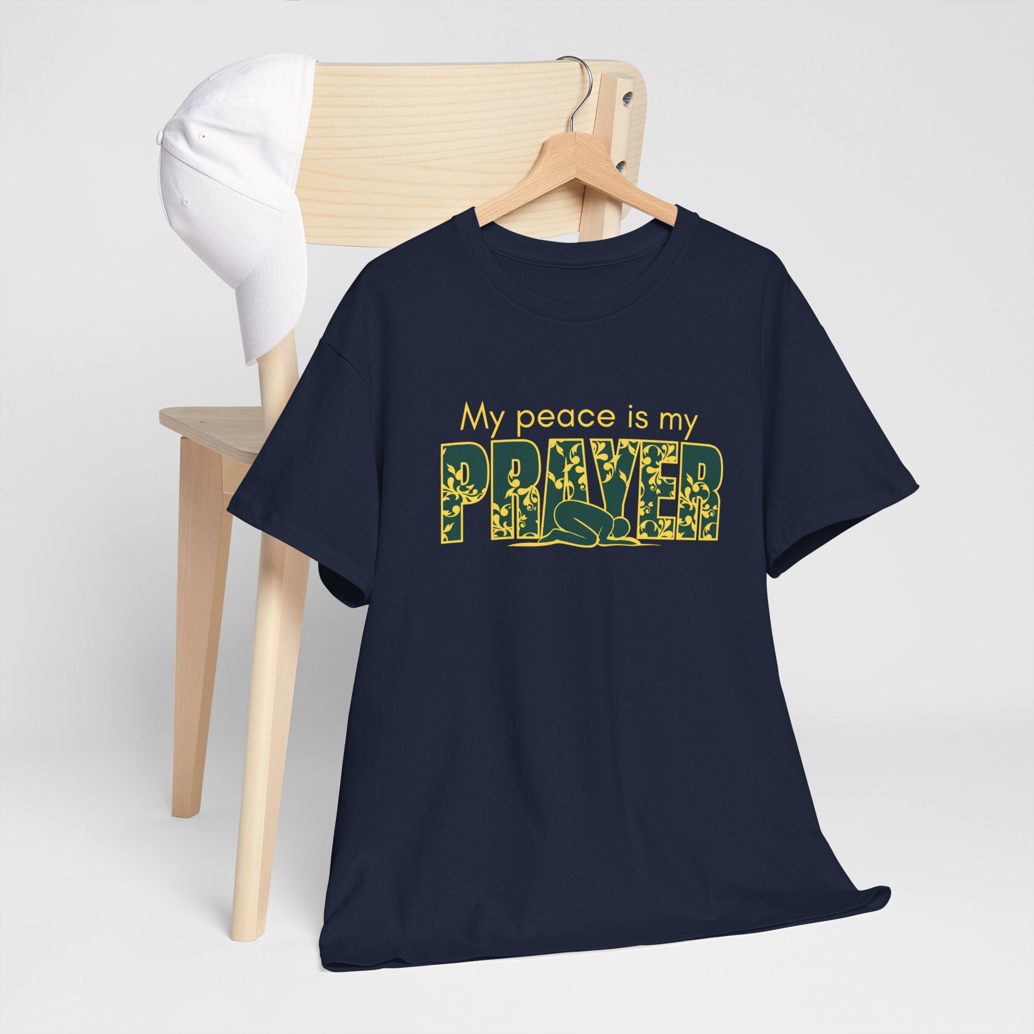 Islamic Peace Prayer Unisex Tee - Ideal for New Muslims, Eid, and Ramadan