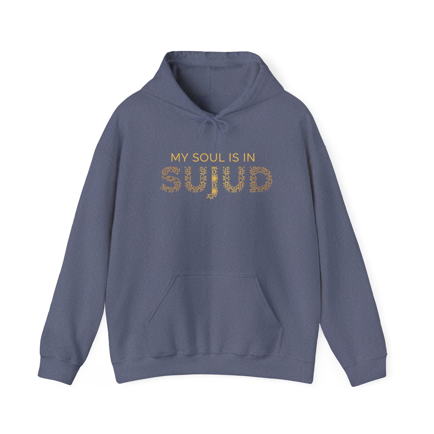 My Soul Is in Sujud” Hoodie – Islamic Streetwear Unisex Pullover