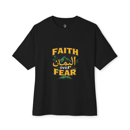 Faith Over Fear Oversized T-Shirt