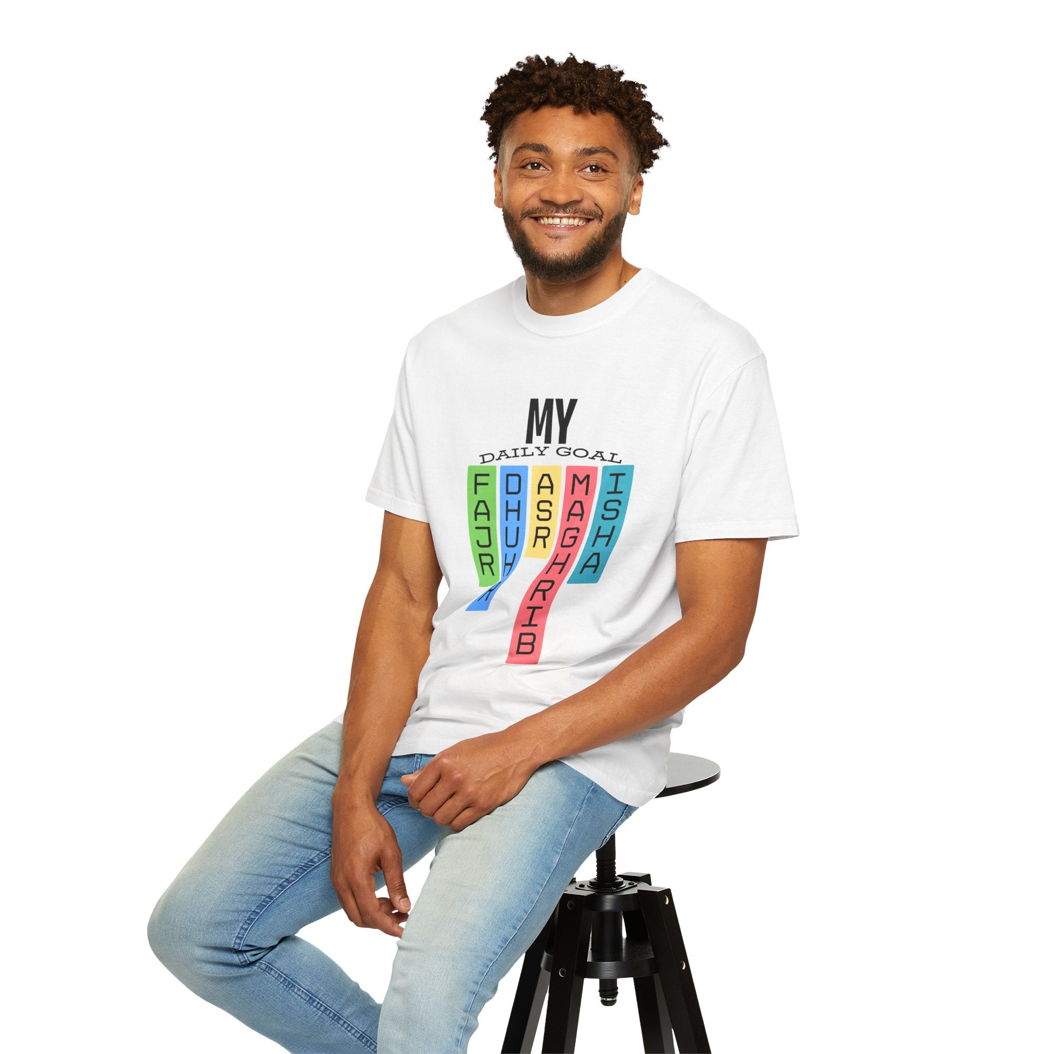 Islamic Prayer Short Sleeve T-shirt Eid Gift New muslim
