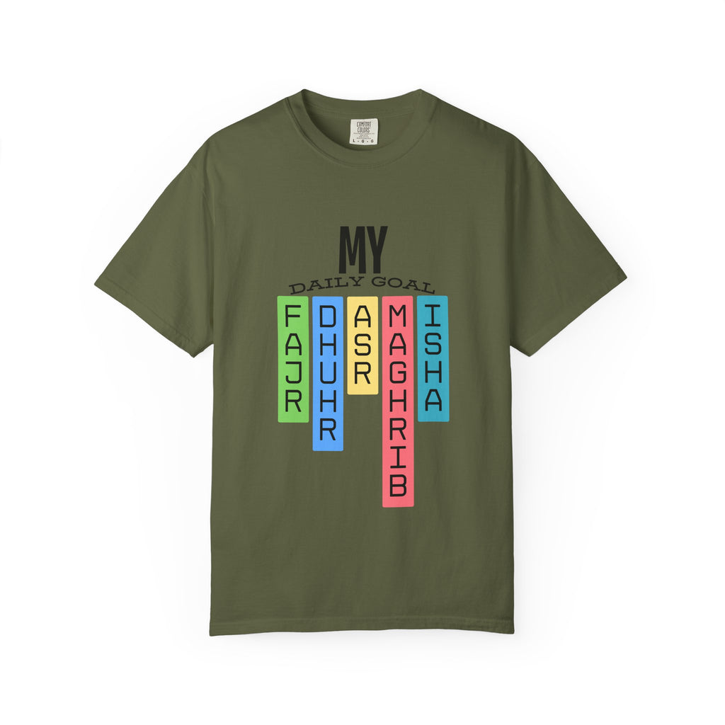 Islamic Prayer Short Sleeve T-shirt Eid Gift New muslim