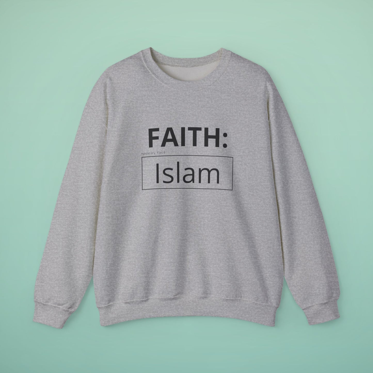 Faith Sweatshirt | Spiritual Comfort & Modest Islamic Streetwear