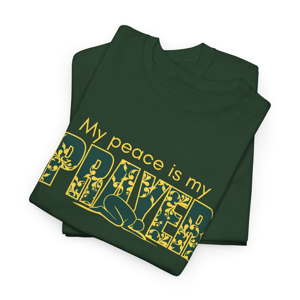 Islamic Peace Prayer Unisex Tee - Ideal for New Muslims, Eid, and Ramadan