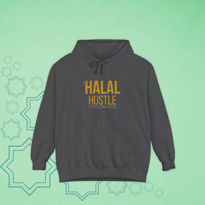 “Halal Hustle” Hoodie – Islamic Streetwear for Ambitious Dreamers